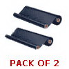 Brother Pc92 Thermal Fax Ribbon Refill Rolls (2 - Pack) -  (black)