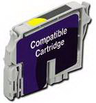 Compatible Replacement For Epson T042420 (t0424) Yellow Pigment Based Ink Cartridges -  (yellow)