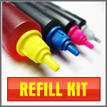 Inkjet Ink Cartridge Refill Kit To Refill Hp 10 And Hp 11 Color Cartridges -  (magenta / yellow)