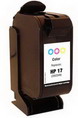 Hewlett Packard C6625an C6625a (hp 17 Tri Color) Remanufactured Ink Cartridge -   (tri-color)