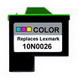 Lexmark Remanufactured 10n0026 (#26) Color Ink Cartridge -  (color)