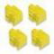 Xerox Phaser 8500 8550 Compatible Yellow (4 Pack) 108r00671 Solid Ink Colorstix Cartridge -  (yellow)