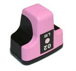 Remanufactured Hewlett Packard C8775wn (hp 02 Light Magenta) Ink Cartridge -  (light magenta)