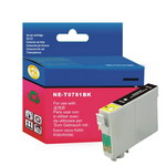 Epson T077120 (t0771) High Yield Black Compatible Ink Cartridge Wimproved Chip -  (hy black)