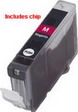 Canon Cli-8m Magenta Compatible Inkjet Cartridge Wchip -   (magenta)