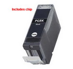 Canon Pgi-5bk Pigment Black Compatible Inkjet Cartridge Wchip -  (black)