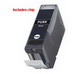 Canon Pgi-5bk Pigment Black Compatible Inkjet Cartridge Wchip -  (black)