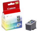 Canon Cl-51 ( Cl51) Color Oem Inkjet Cartridge -  (color)