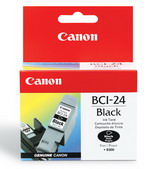 Canon Bci-24bk  Black Oem Ink Cartridge -  (black)