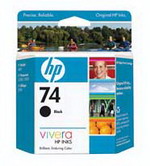 Hp Cb335wn (hp 74) - Black Oem Ink Cartridge -  (black)