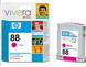 Hp C9387an (hp 88m) Magenta Oem Ink Cartridge -   (magenta)