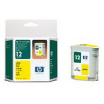 Hp C4806a (hp 12y)  Yellow Oem Ink Cartridge -  (yellow)