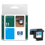 Hp C4811a (hp 11c)  Cyan Oem Printhead -  (cyan)