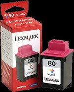 Lexmark 12a1980 (#80) Oem Inkjet Cartridge - 
