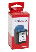 Lexmark 16g0055 (#55)  Oem High Yield Black Ink Cartridge -  (black)