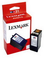 Lexmark 18c0031 (#31)  Oem Photo Color Ink Cartridge -  (color)