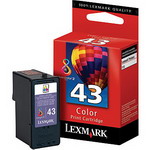 Lexmark 18y0143 (#43)  Oem Color Ink Cartridge -  (color)