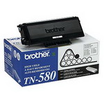 Brother Tn-580  High Yield Black Oem Laser Toner Cartridge -  (black)