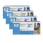 Hp 1600 - Hp 2600 4pack Oem Toner Cartridges (1 Each  Hp Q6000a, Q6001a, Q6002a, Q6003a) - 