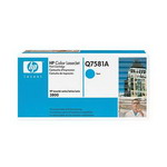 Hp Q7581a  Cyan Laser Toner Cartridge -  (cyan)