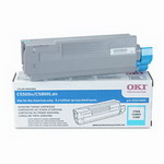 Okidata 43324403 Oem High Yield Cyan Toner Cartridge -  (cyan)